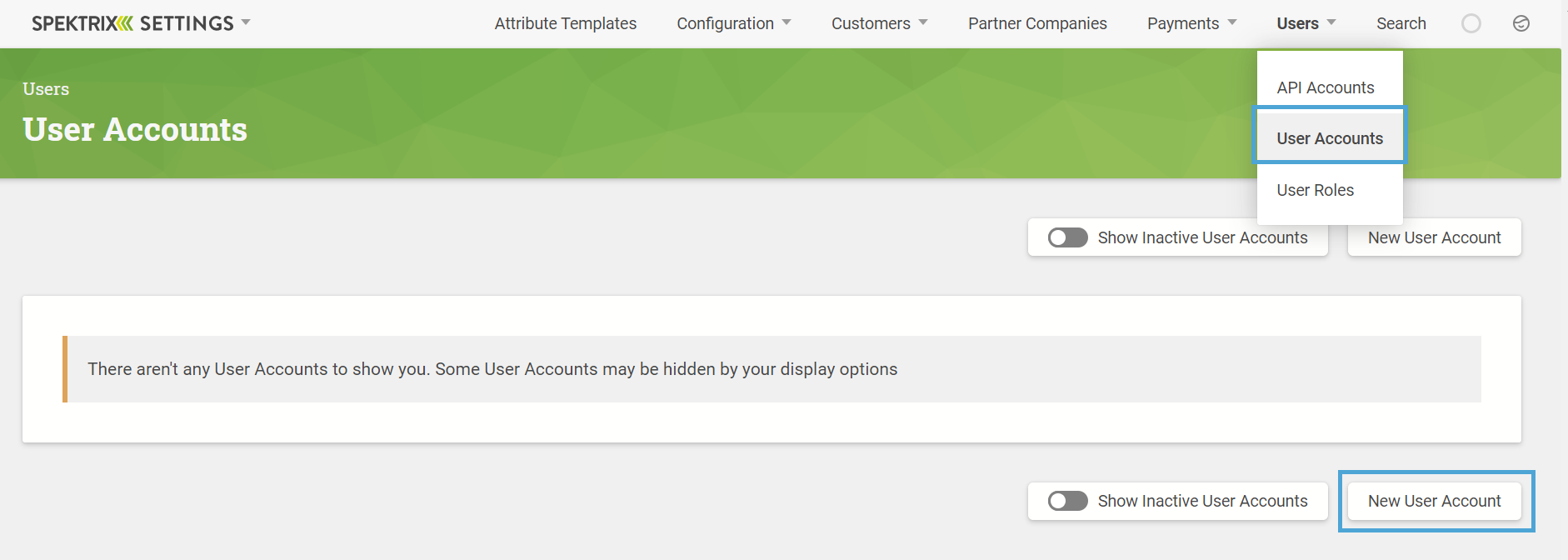 User Accounts Settings Interface.PNG