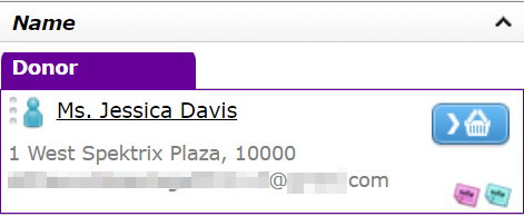 Customer search in People Dashboard.