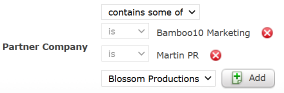 Example of multiple options metric.