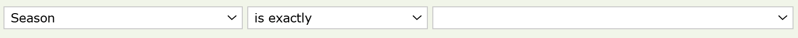 A dropdown Attribute selected.