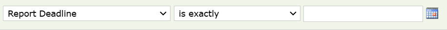 A date Attribute selected.