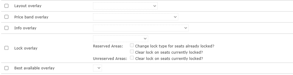 Changing Seating Plan Overlays for multiple Instances.
