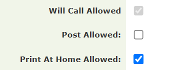 Post Allowed unchecked.