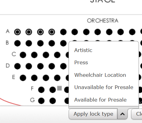 All active Lock Types that can be applied.