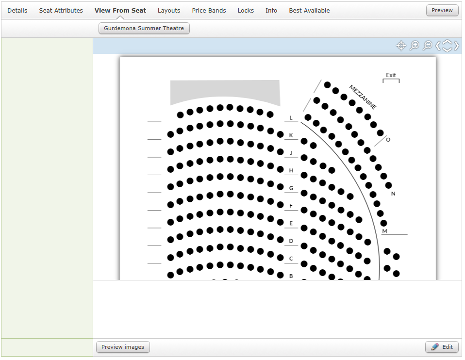 View from Seat overlay.