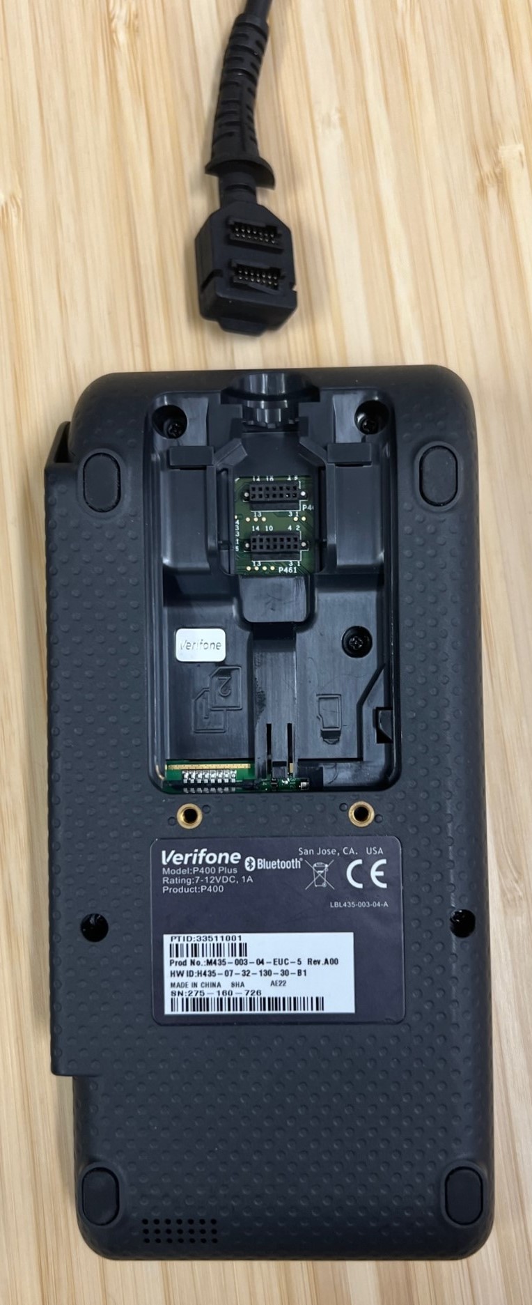 Setting up a Verifone P400 PIN Pad (UK and Ireland) Support Centre